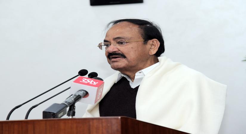 New Delhi, June 14 (IANS) Vice President M. Venkaiah Naidu on Sunday condoled the death of Bollywood actor Sushant Singh Rajput and said that he brought to life several memorable characters on the silver screen and he was an icon and a source of inspiration to many youngsters.	(File Photo: IANS/PIB)