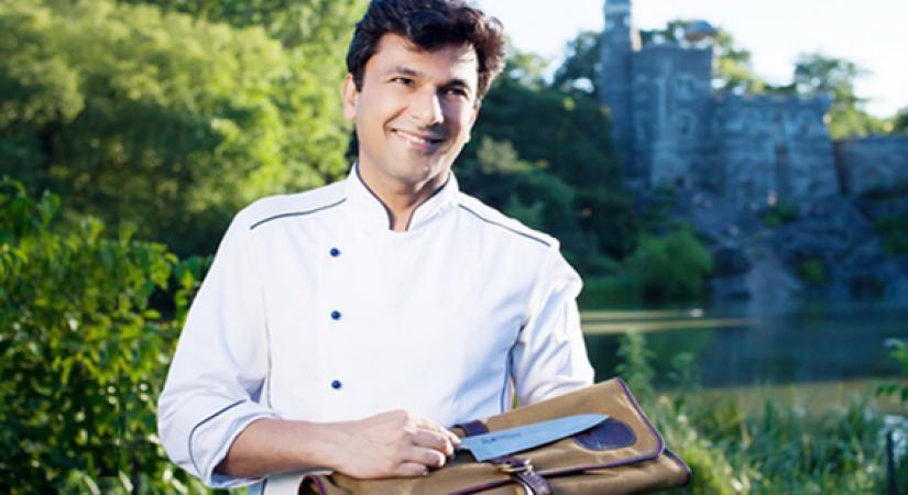 Michelin-star chef Vikas Khanna, whose debut film as a director "The Last Color" was in contention for an Oscar nomination at the last Academy Awards, has taken a break from both culinary and filmmaking duties to turn focus on social service.