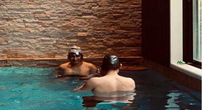 Namrata shares lockdown diaries with her 'two big boys'.