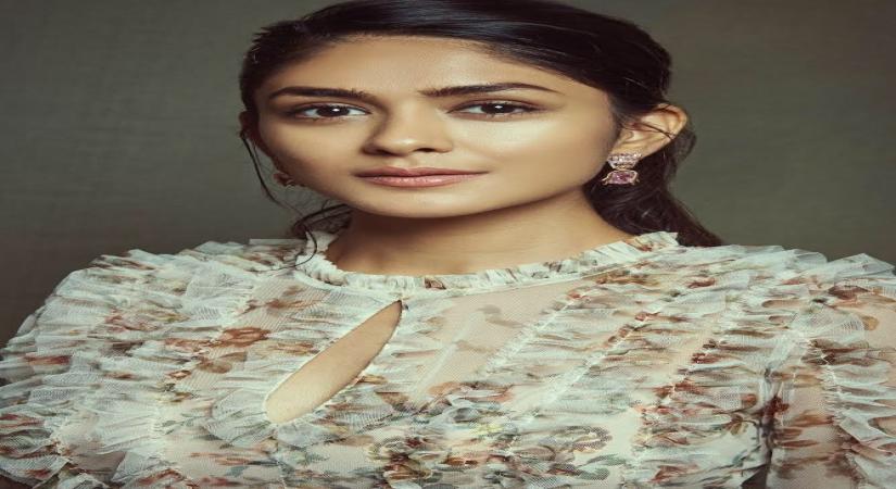 Actress Mrunal Thakur, who wooed the audience with her performances in movies like "Super 30" and "Batla House", will now be seen as female lead in Shahid Kapoor's "Jersey".