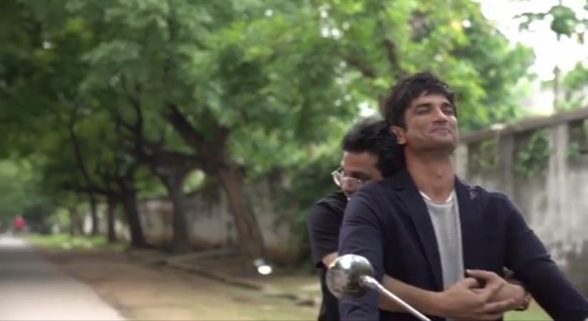 Sushant Singh Rajput's behind the scenes.