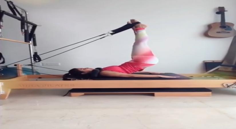 Hina Khan: Let's strive for progress, not perfection video. (Photo: Natalia IANS)