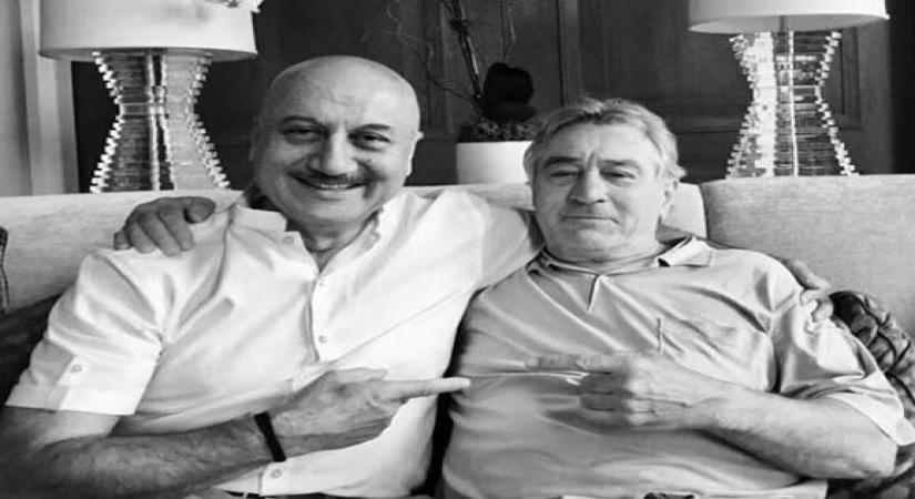 Anupam Kher never thought he would get to work with Robert De Niro.