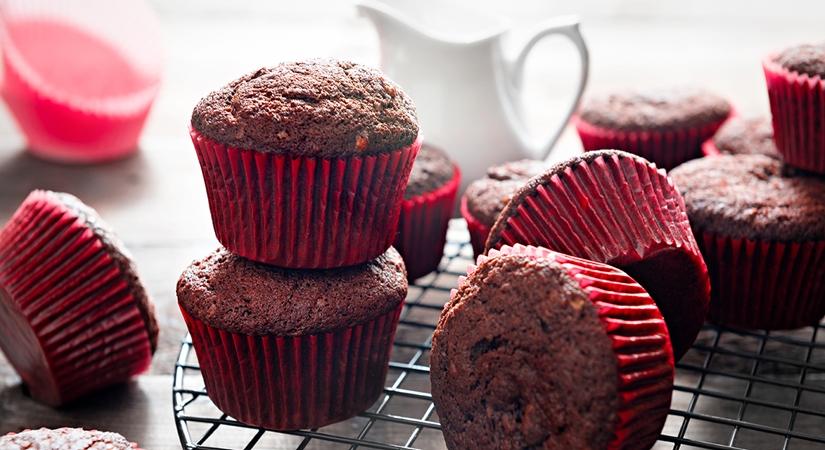 Chocolate Prune Muffins