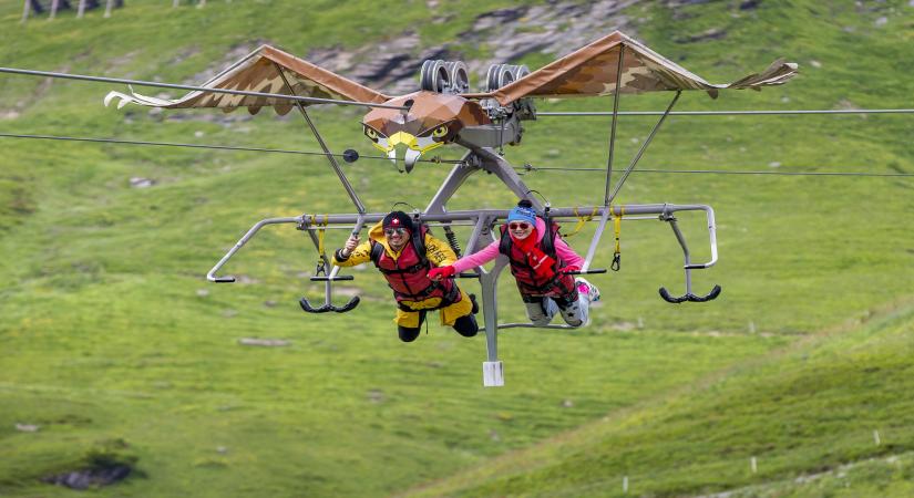Adventure junkies in Switzerland