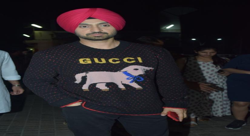 Mumbai: Singer-actor Diljit Dosanjh at the screening of his upcoming film "Good Newwz" in Mumbai on Dec 25, 2019. (Photo: IANS)