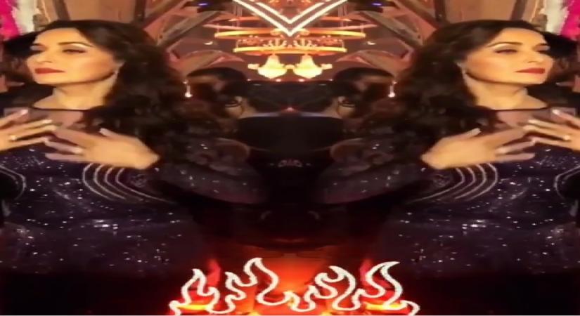 Madhuri Dixit misses backstage fun.