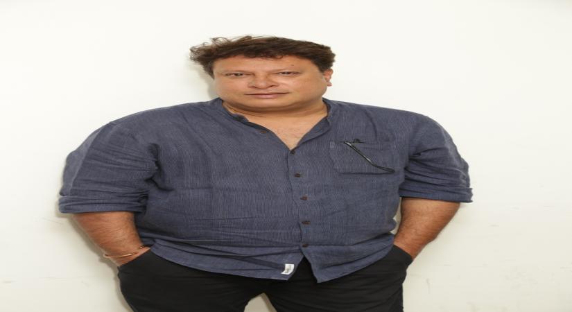 Noida: Director Tigmanshu Dhulia during an interaction programme ahead of the release of his upcoming film "Milan Talkies" at IANS office, in Noida, on March 13, 2019. (Photo: IANS)