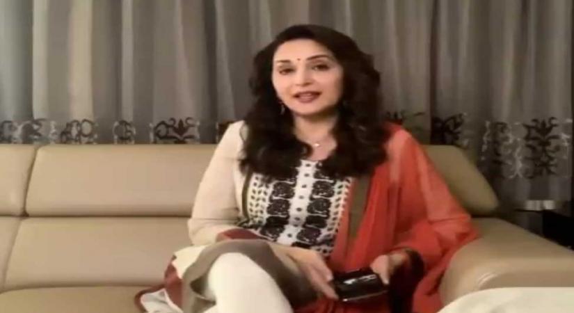 When Madhuri started her journey in Bollywood video screengrab.