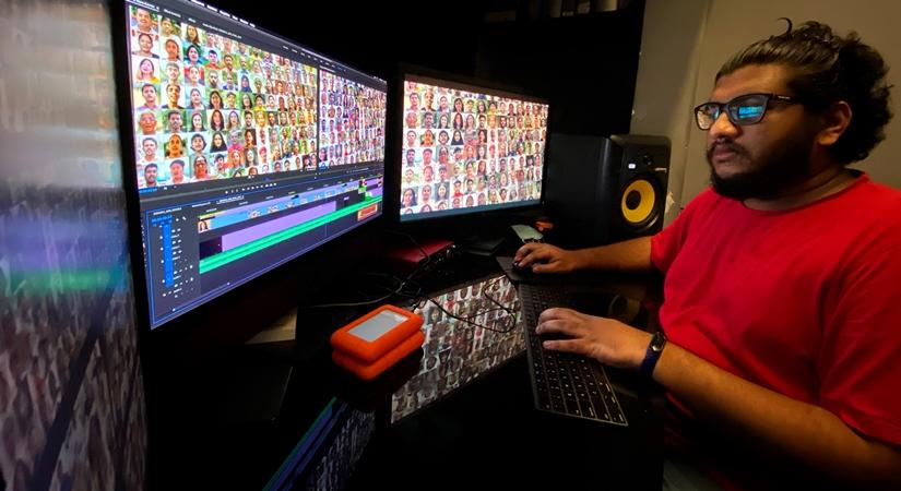 Making of Vande Bharat video