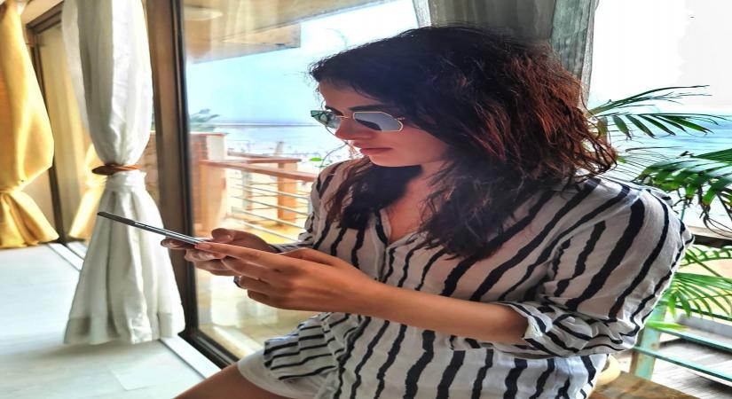 Radhika Madan channels her inner Govinda in new pic.