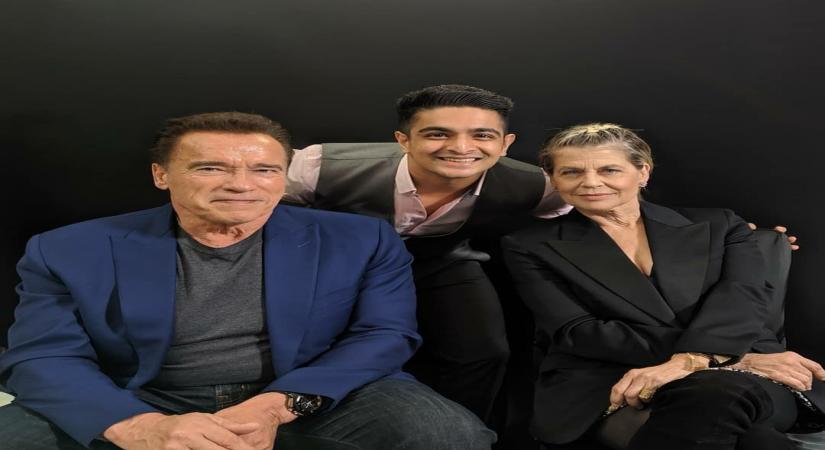 Hollywood action hero Arnold Schwarzenegger was elated to find out that his famous "6 Rules of Success" helped an Indian come out of depression. It happened when an Indian YouTuber Ranveer Allahbadia aka Beerbiceps met Schwarzenegger and Linda Hamilton at the "Terminator: Dark Fate" press tour here.