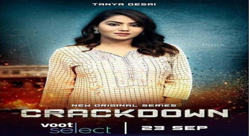 Telugu actress Tanya Desai to be seen in Hindi thriller series 'Crackdown'.