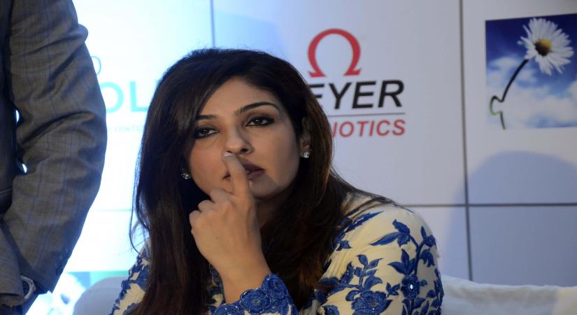 Mumbai, Sep 25 (IANS) Actress Raveen Tandon on Friday said celebrities are soft targets in the ongoing drugs-related investigation. The actress feels the war against drugs should be across the country, and not just be restricted to probing film industries.	(Photo: IANS)