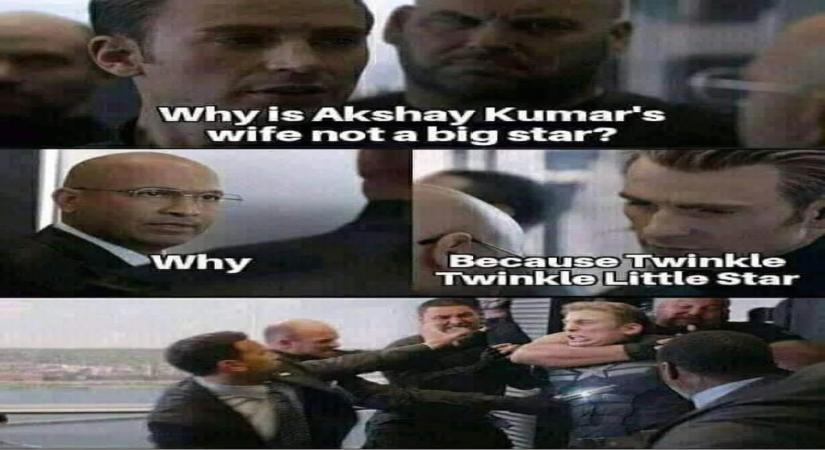 Twinkle Khanna reacts to a hilarious viral meme about her
