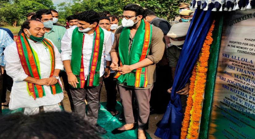 Prabhas adopts 1650 acres of Kazipally Reserve Forest