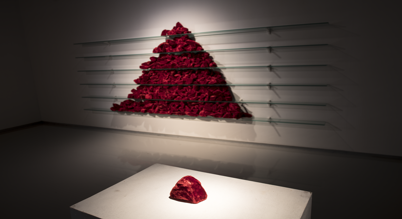 Anita Dube stone mountain