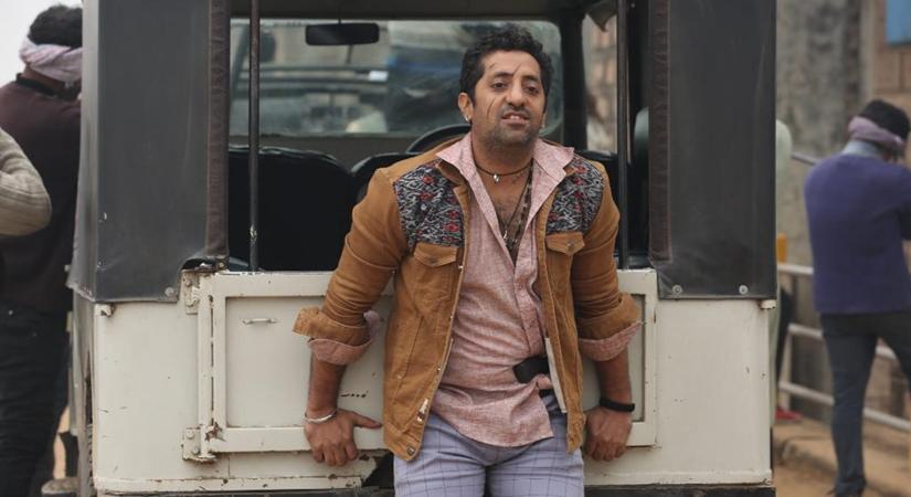 A still of Vikram Kochhar from his recent web series 'Raktanchal'. 