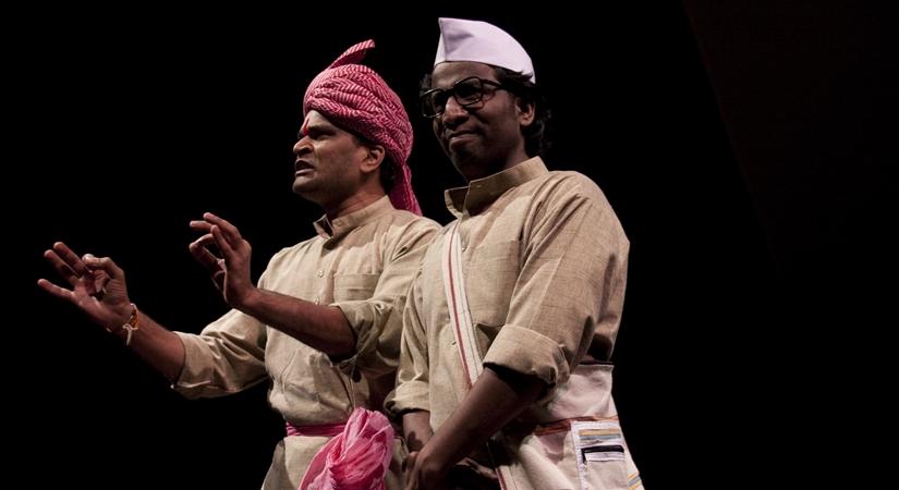 Theatre performance by artists