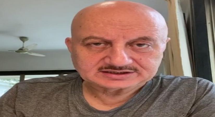 Anupam Kher terms working in Covid era a 'humbling experience'
