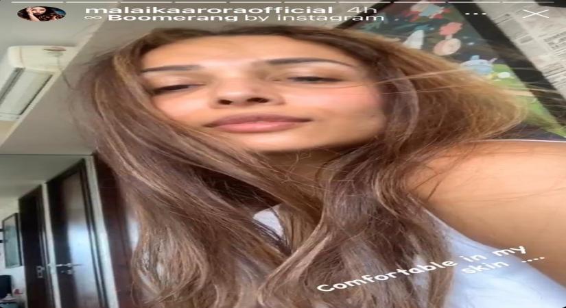 Malaika Arora is 'comfortable' in her skin.