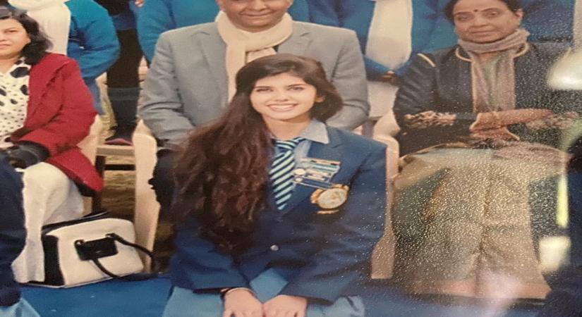 Sanjana Sanghi celebrates as her alma mater turns 100