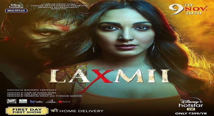 Laxmii bombs (IANS Review; Rating: * * )