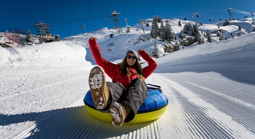 Snow activity Mt.Titlis