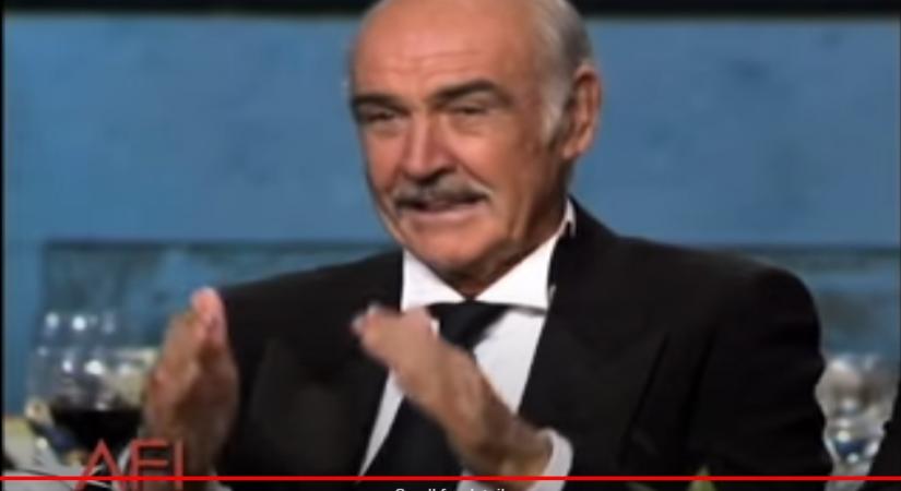 Rare video shows Brosnan paying tribute to Connery.