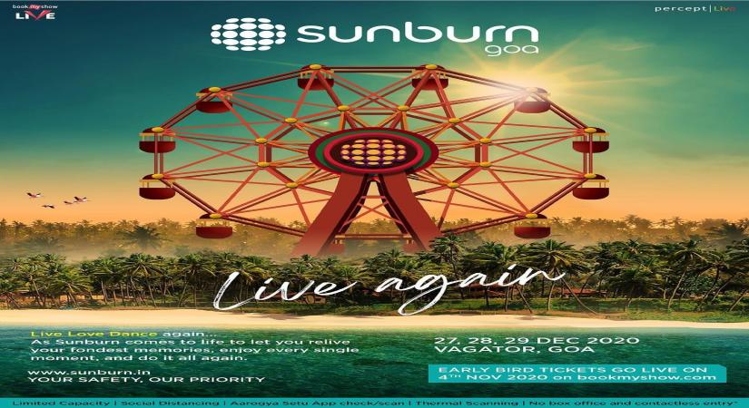 Sunburn Festival returns to Goa in December.