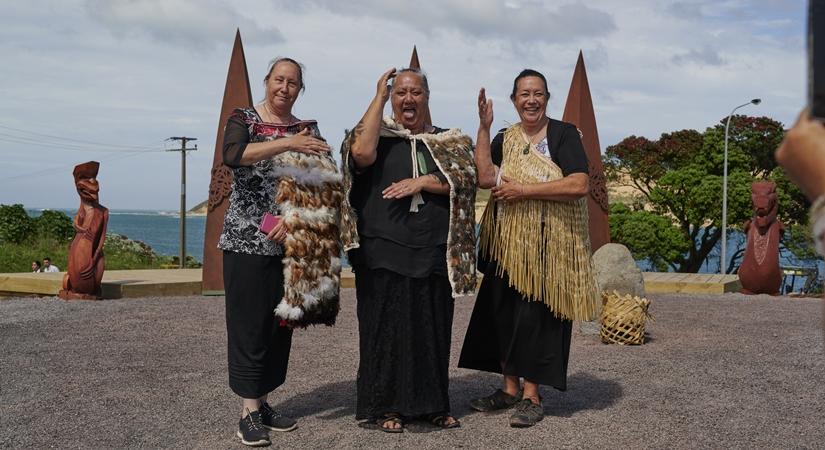 Manea Footprints of Kupe opening. Credits- Fraser Clements