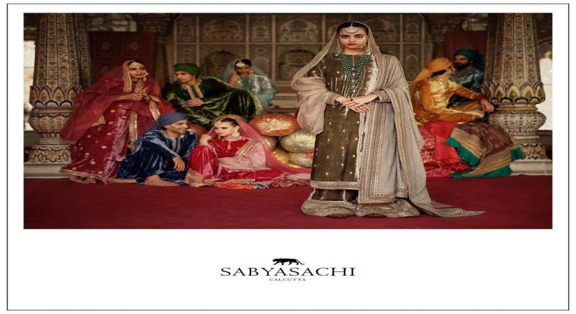 Indian couture by Sabyasachi. Source Instagram