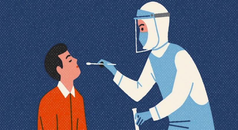 Representative Image of a swab test (Source: Unsplash)