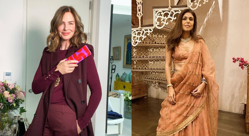 (L-R) Trinny Woodall and Anaita Shroff Adajania. (Photo: Instagram)