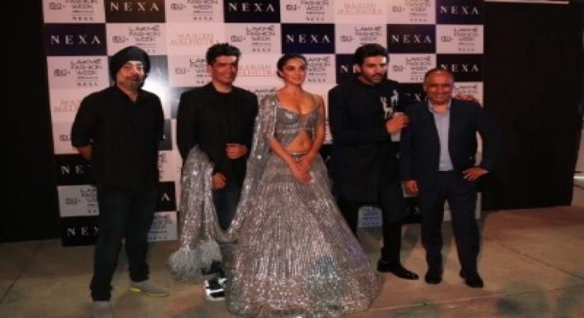 Kiara Advani, Kartik Aryan turn showstoppers for Manish Malhotra