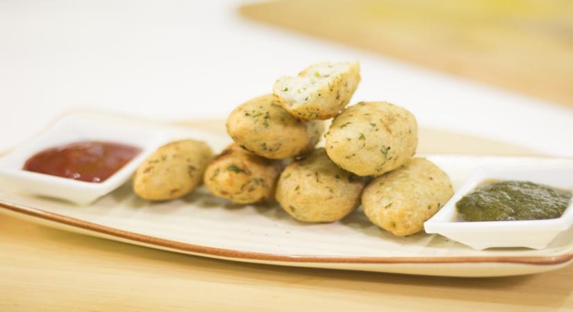 Instant Bread Cheese Vada 