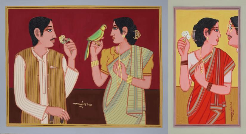 Babu and Bibi (Source: Lalu Prasad Shaw/Terrain.art)