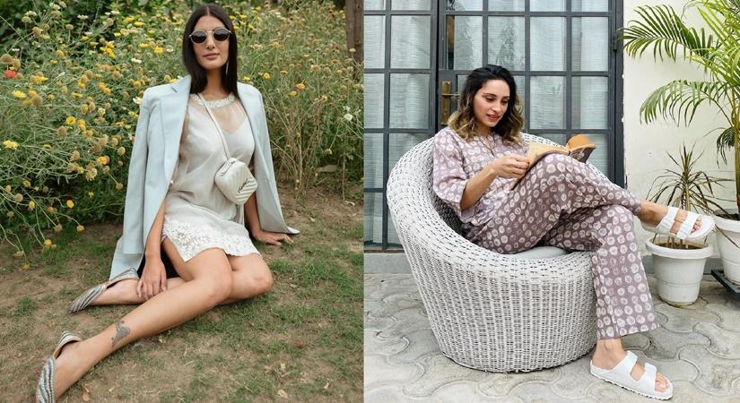 (L-R) Sanjana Rishi and Amrita Thakur. (Photo: Instagram)