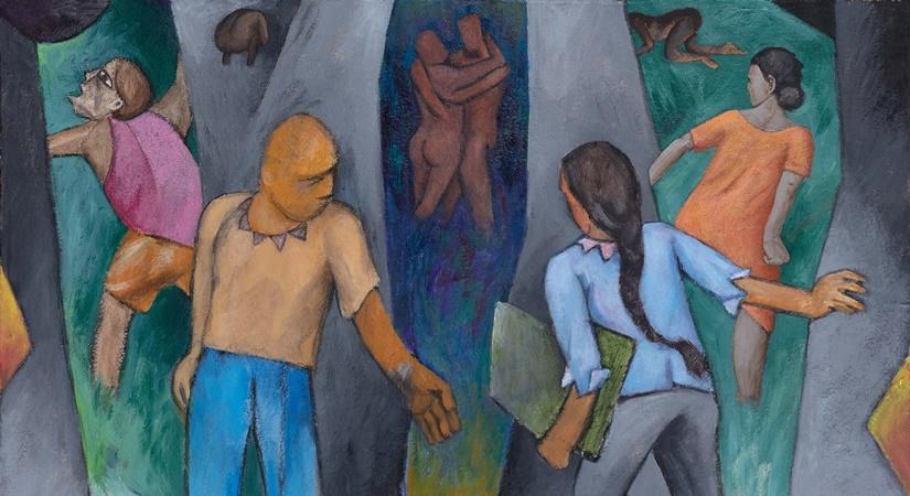 Artist- Sudhir Patwardhan, Title- Forest