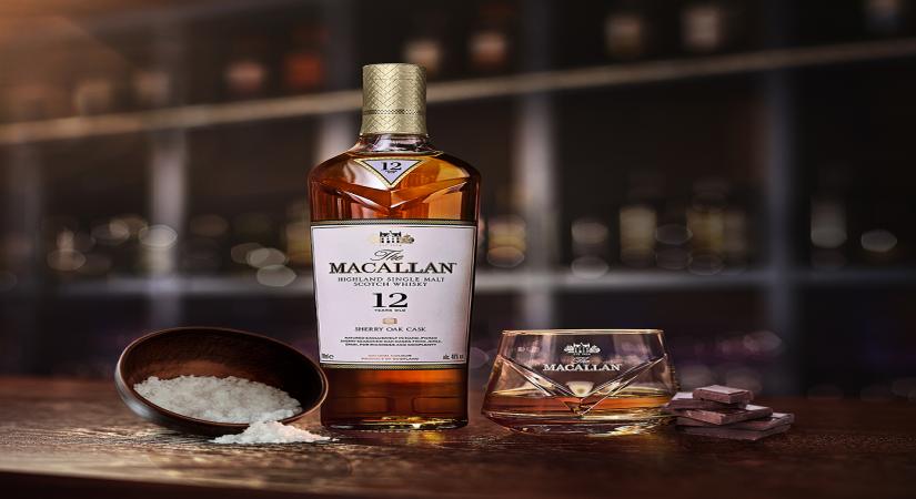 Sea Salt Dark Chocolate  with The Macallan Sherry Oak 