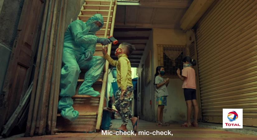 A still from 'Bloody White Coat'