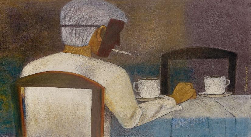 Ganesh Pyne, Untitled, - tempera on canvas creation from the year 2005, Estimate - INR 30 – 40 lakh; Image courtesy of AstaGuru