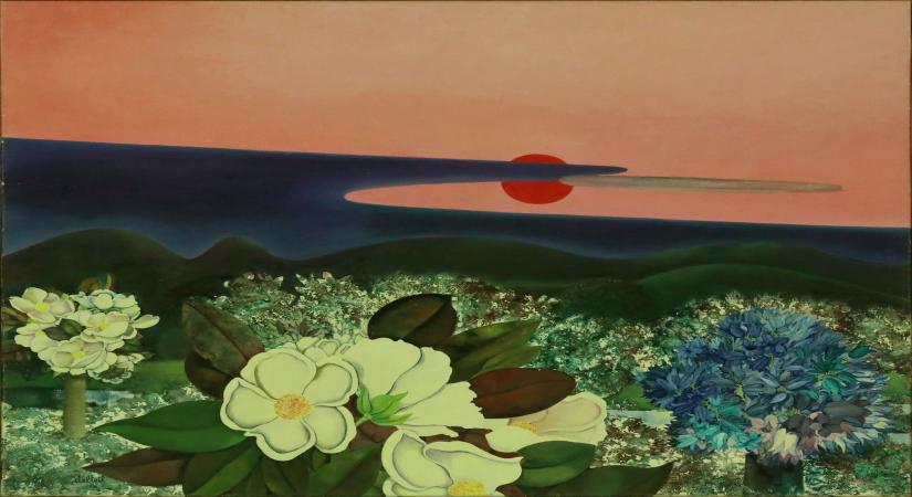 Maite Delteil, Red Sunset