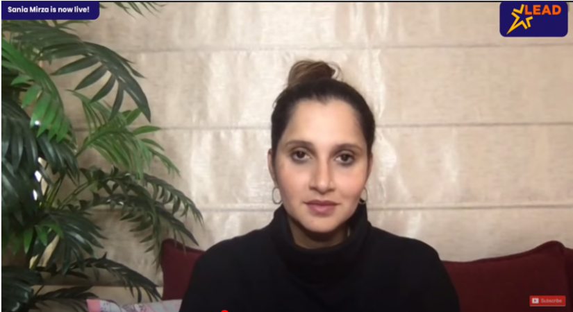 Sania Mirza taking the second LEAD Masterclass (2)