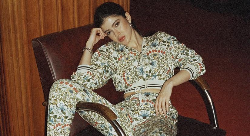 Shanaya Kapoor in LABEL Ritu Kumar's Printed Co-Ord Set.