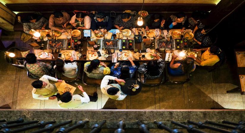 People Dining at The G.T.