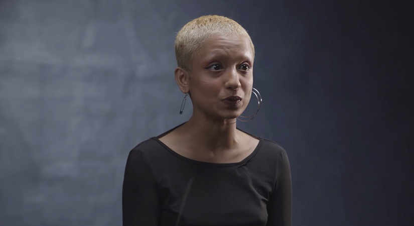 Stills from the video.