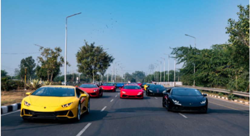 Lamborghini Giro India 2021. Pedal to the peak.