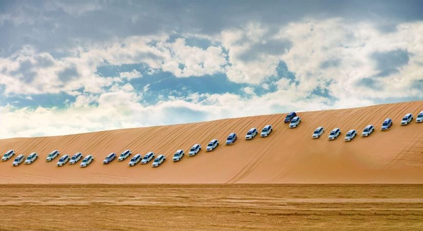 Qatar Tourism Desert Safari.