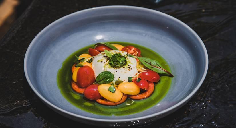 Trio Heirloom Tomato Burrata